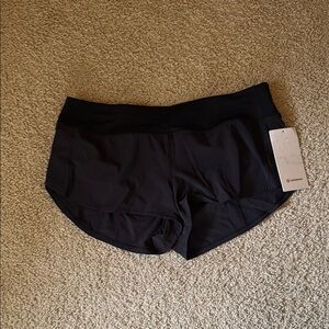 lululemon athletica Black Athletic Shorts Performance Fit